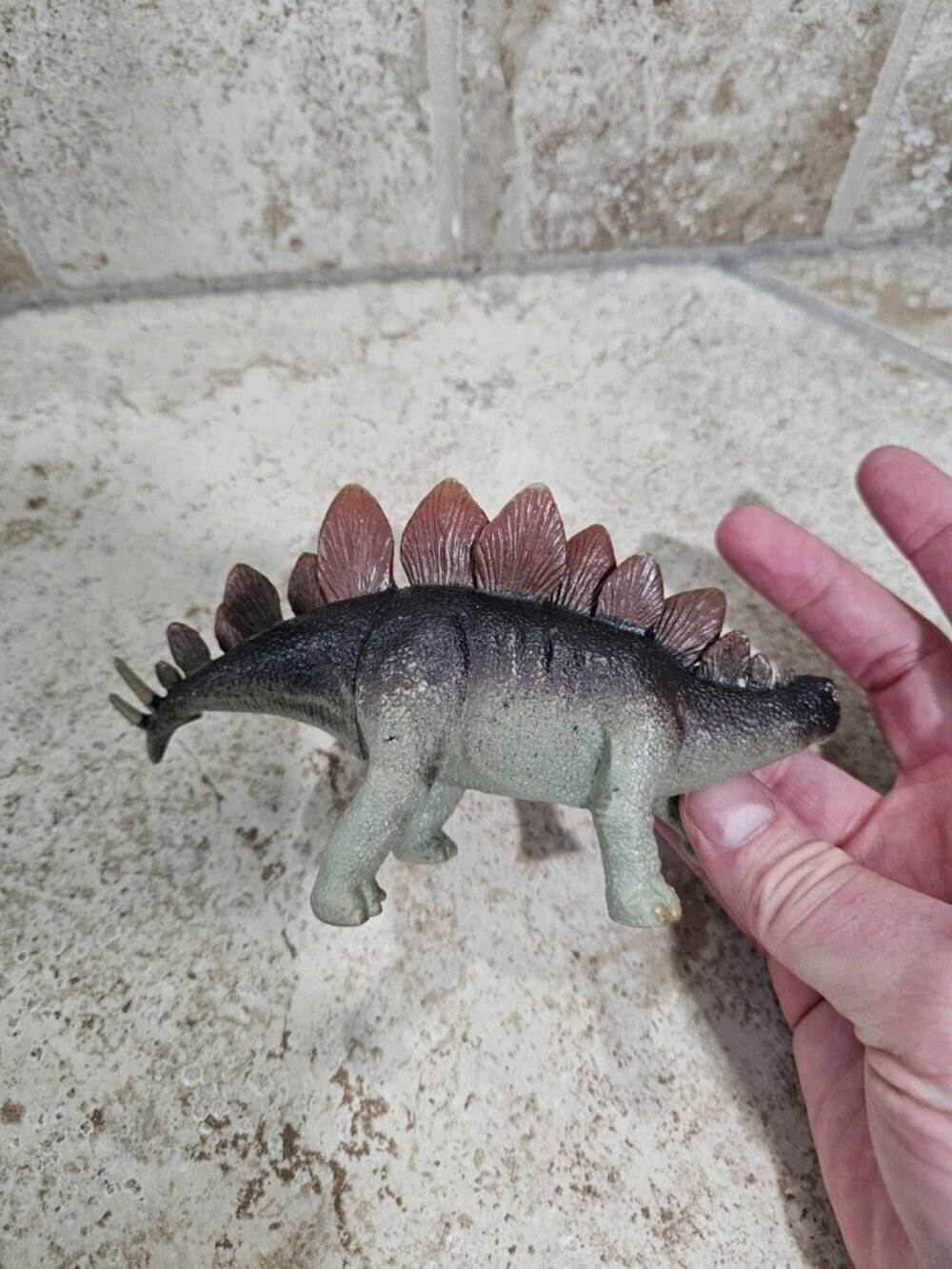 Vintage 3 Action Figure Realistic Dinosaur Lot 8" Play Pretend Display Rare - Picture 5 of 8
